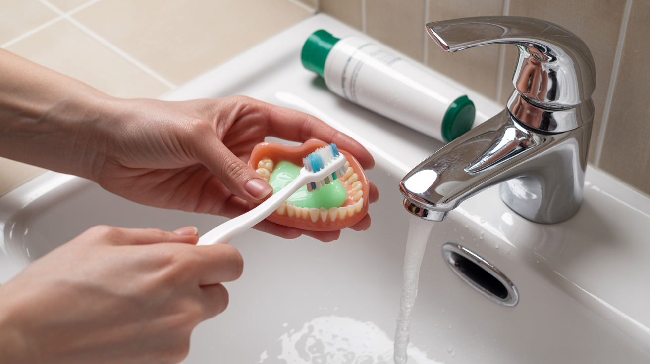 Clear and Simple Denture Care Instructions For Patients